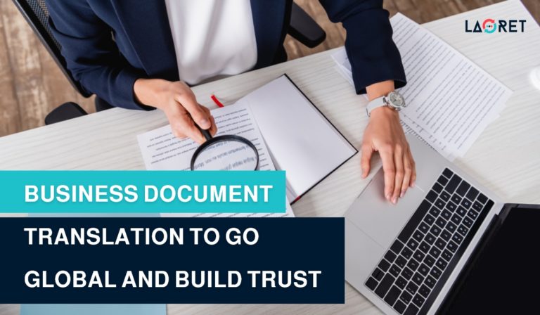 Document Business Translation To Go Global And Build Trust